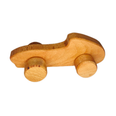 Ahşap Yarış Arabası Boya Hediyeli Oyuncak No: 1