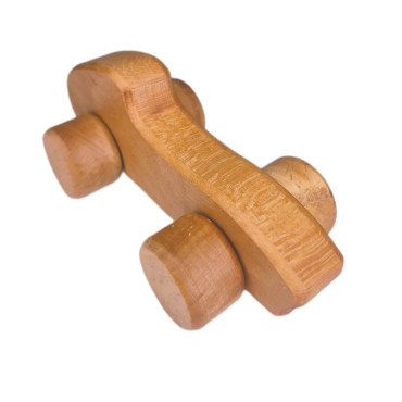 Ahşap Yarış Arabası Boya Hediyeli Oyuncak No: 1