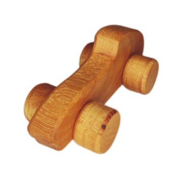 Ahşap Yarış Arabası Boya Hediyeli Oyuncak No: 1