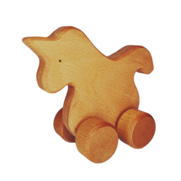 Oyuncak Bebek Arabası Unicorn Figürlü