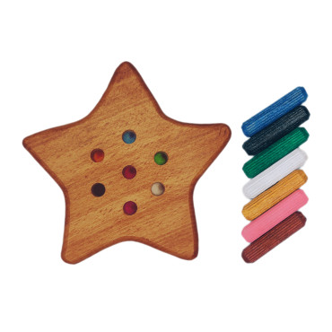 Okul Öncesi Eğitim Montessori Yıldız Seti 4'lü Oyuncak